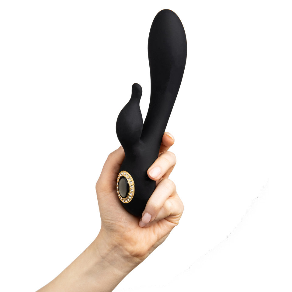 Share Satisfaction Adia Luxury Gemmed Rabbit Vibrator