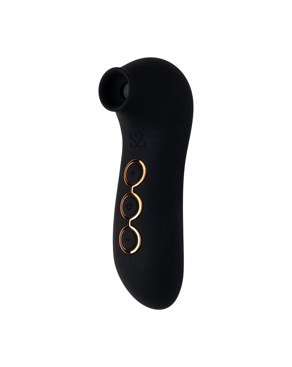 Share Satisfaction Coco Suction Vibrator - Black