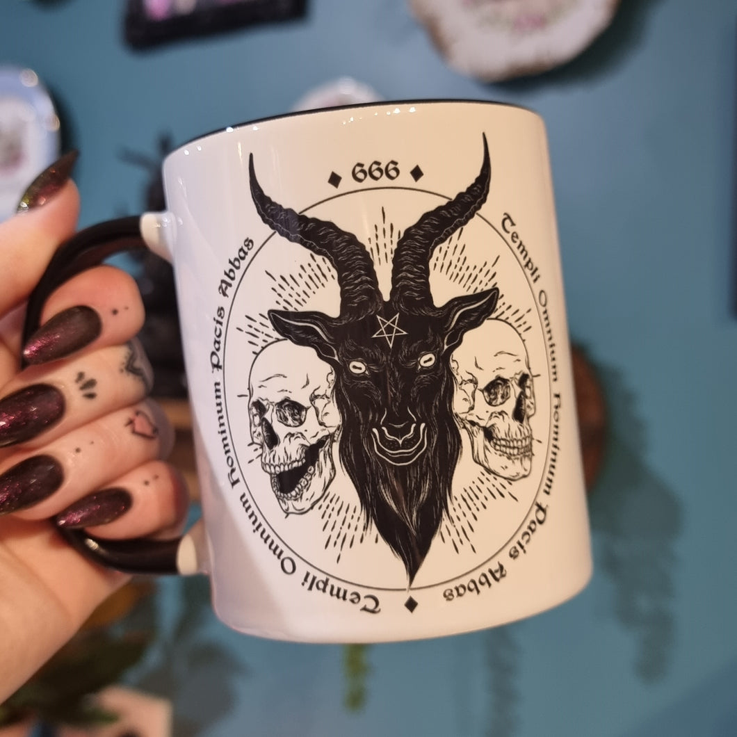 Baphomet & Skulls - Cursive Craft 