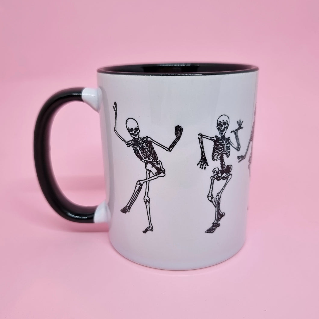 Dancing Skeletons - Cursive Craft 