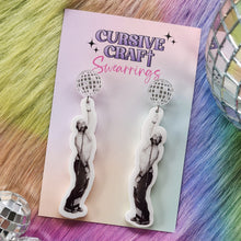 Load image into Gallery viewer, Custom Photo Earrings - Cursive Craft 
