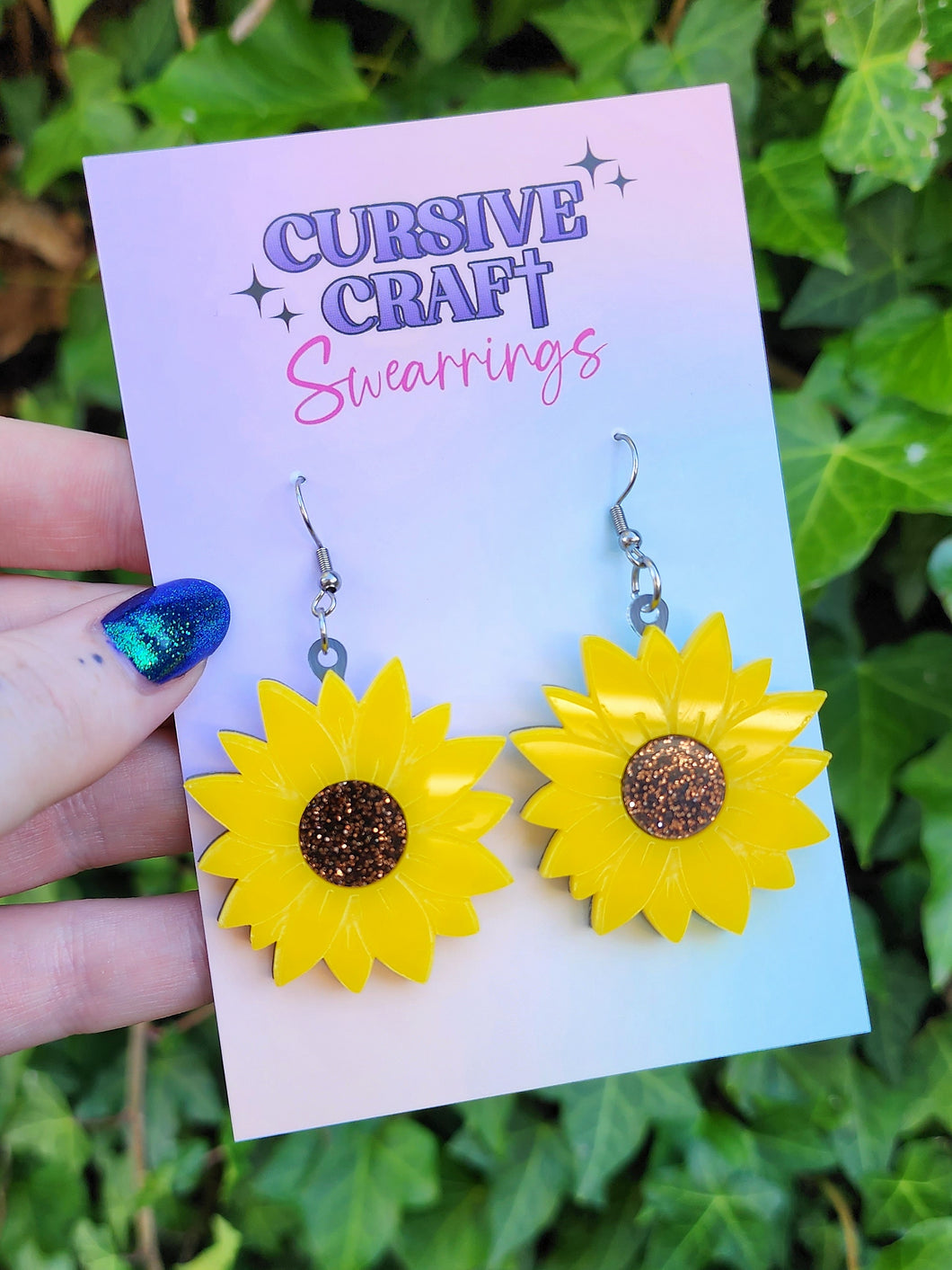 Sunflowers - Cursive Craft 