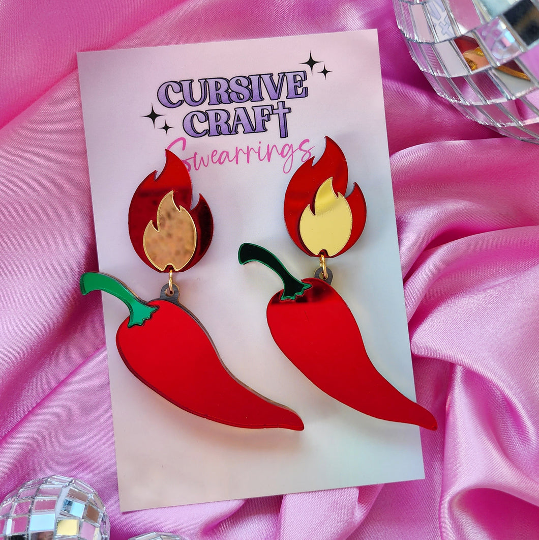 Hot Chillies - Cursive Craft 