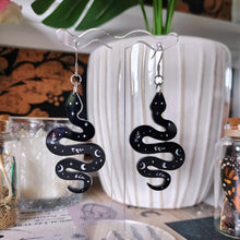 Load image into Gallery viewer, Serpent Earrings - Cursive Craft 
