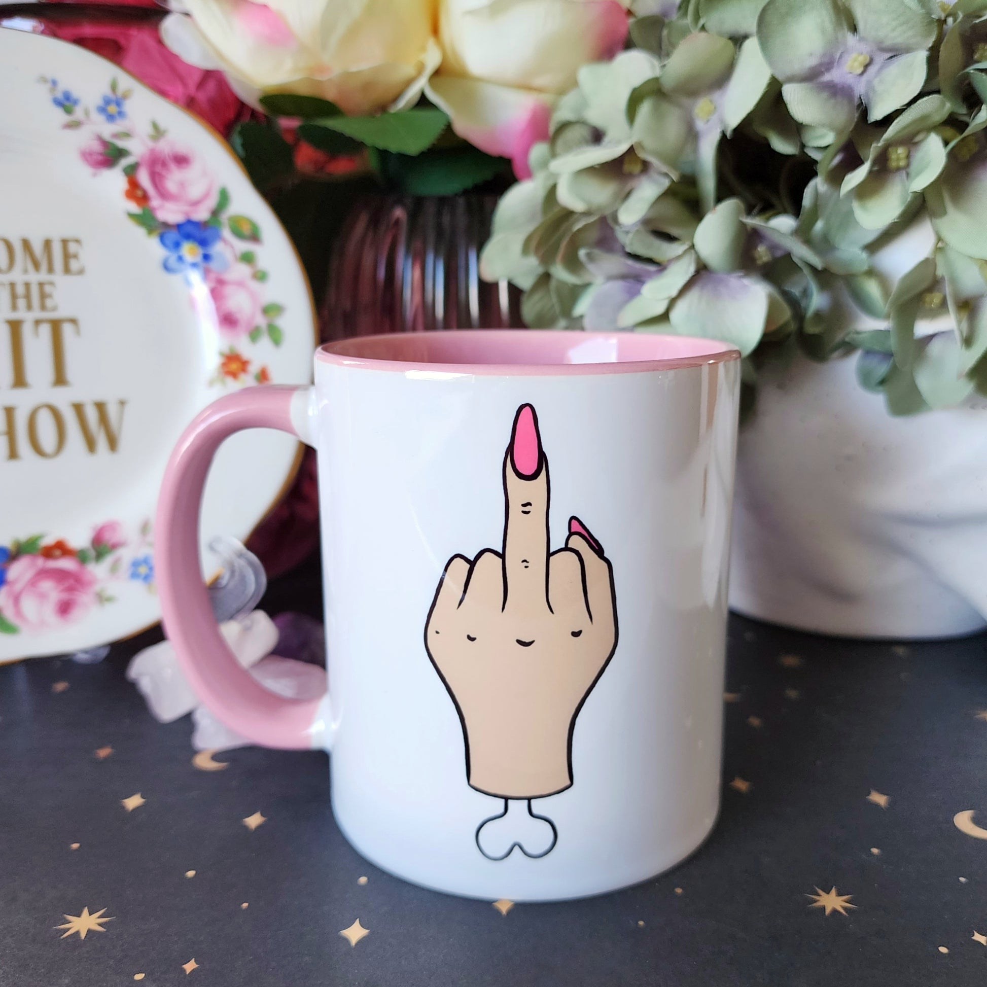 Middle Finger - Cursive Craft 